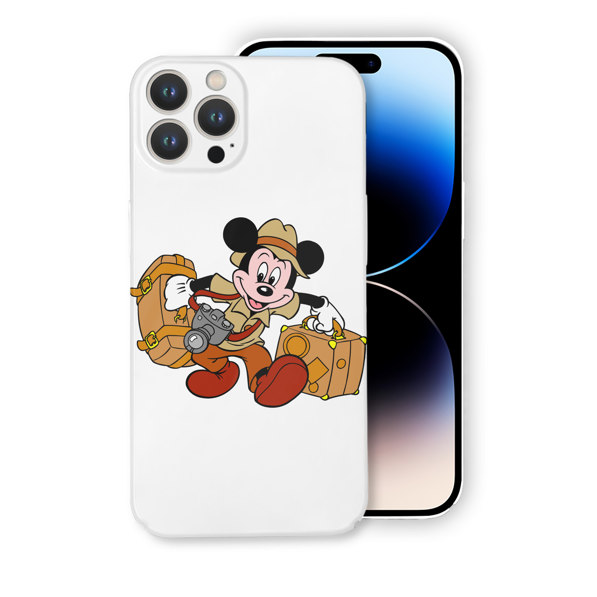 （画像用） ミッキーマウス Mickey Mouse 【iPhone 14シリーズ対応】ハードケース